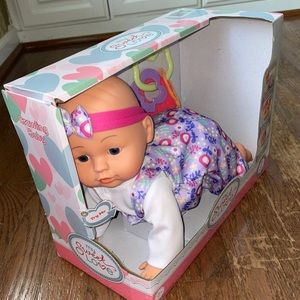 Crawling baby doll